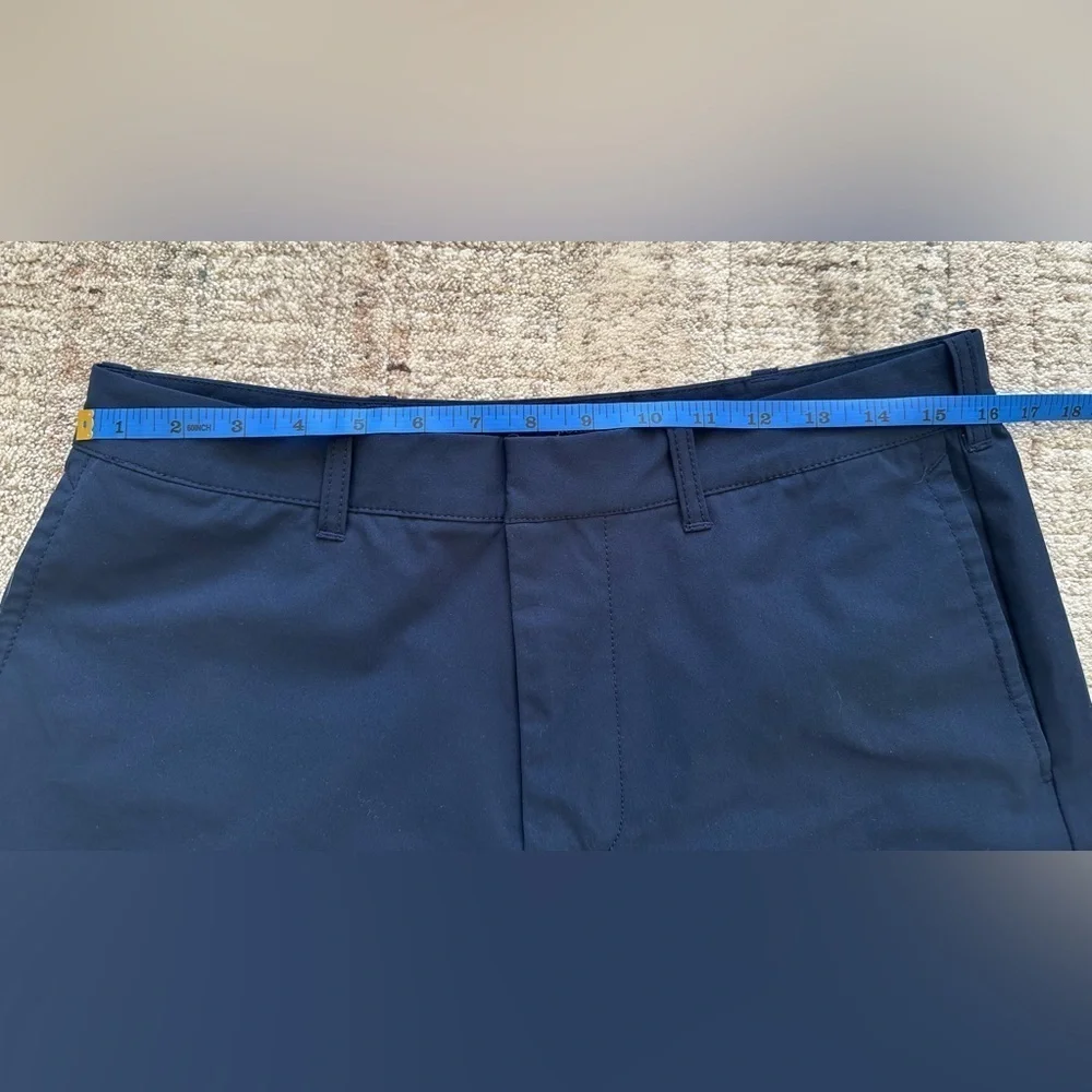 J Crew Men’s 9” Navy Shorts - Size 32 - Snap Button/Zip Closure